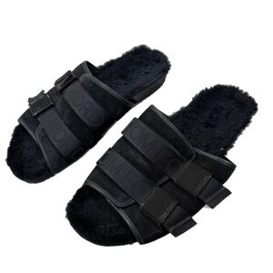 tom ford churchhill Shearling slides Made In Italy MSRP $1800
